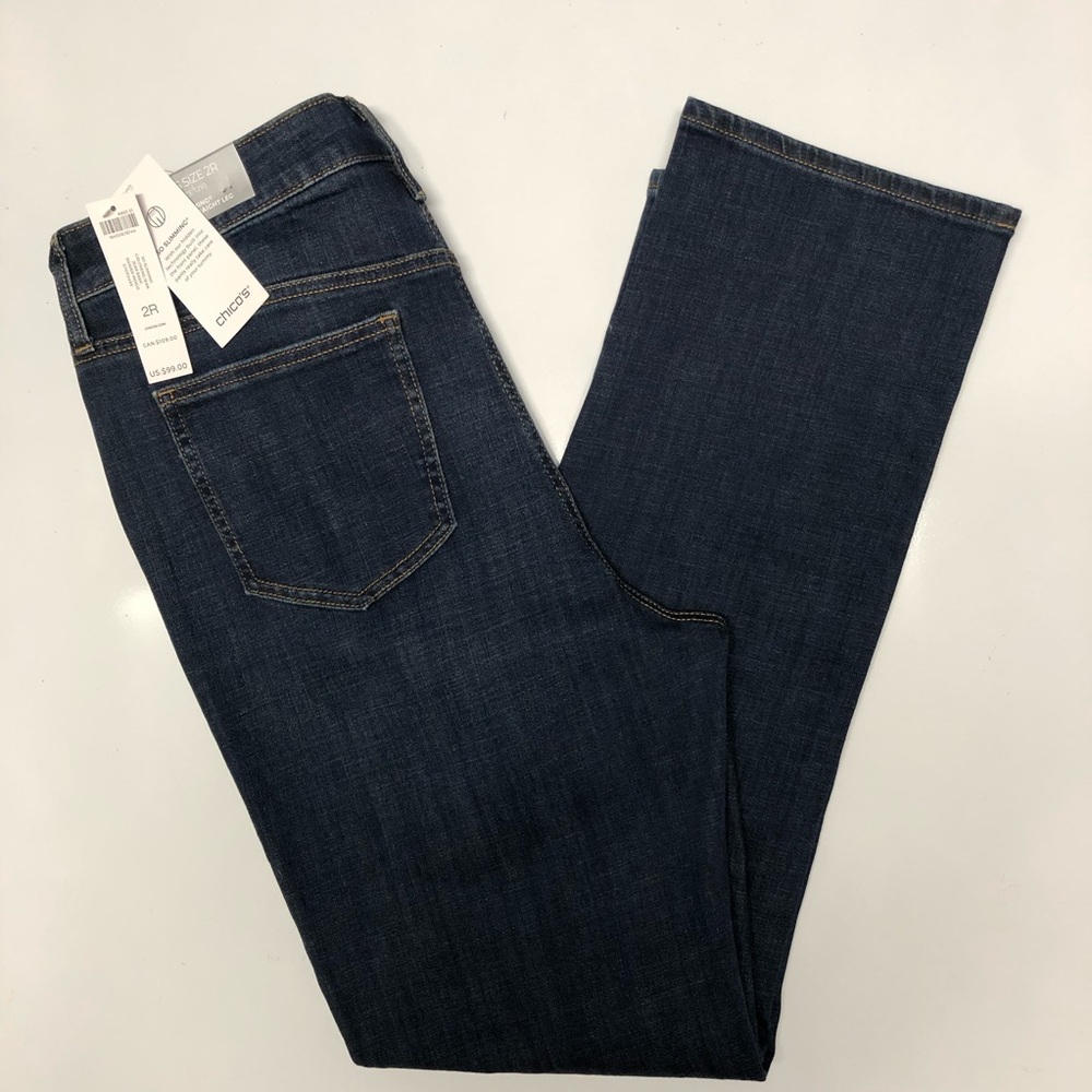 Chico’s So slimming girlfriend jeans size 12R